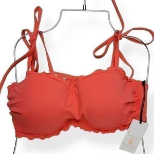 Shade & Shore Underwired Bandeau Bikini Top 36B